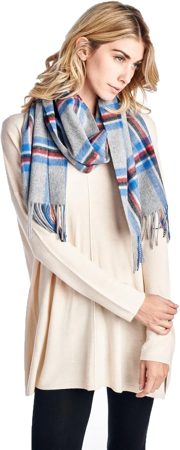 100% Lambswool wool Men and Women Solid Pashmina Scarf