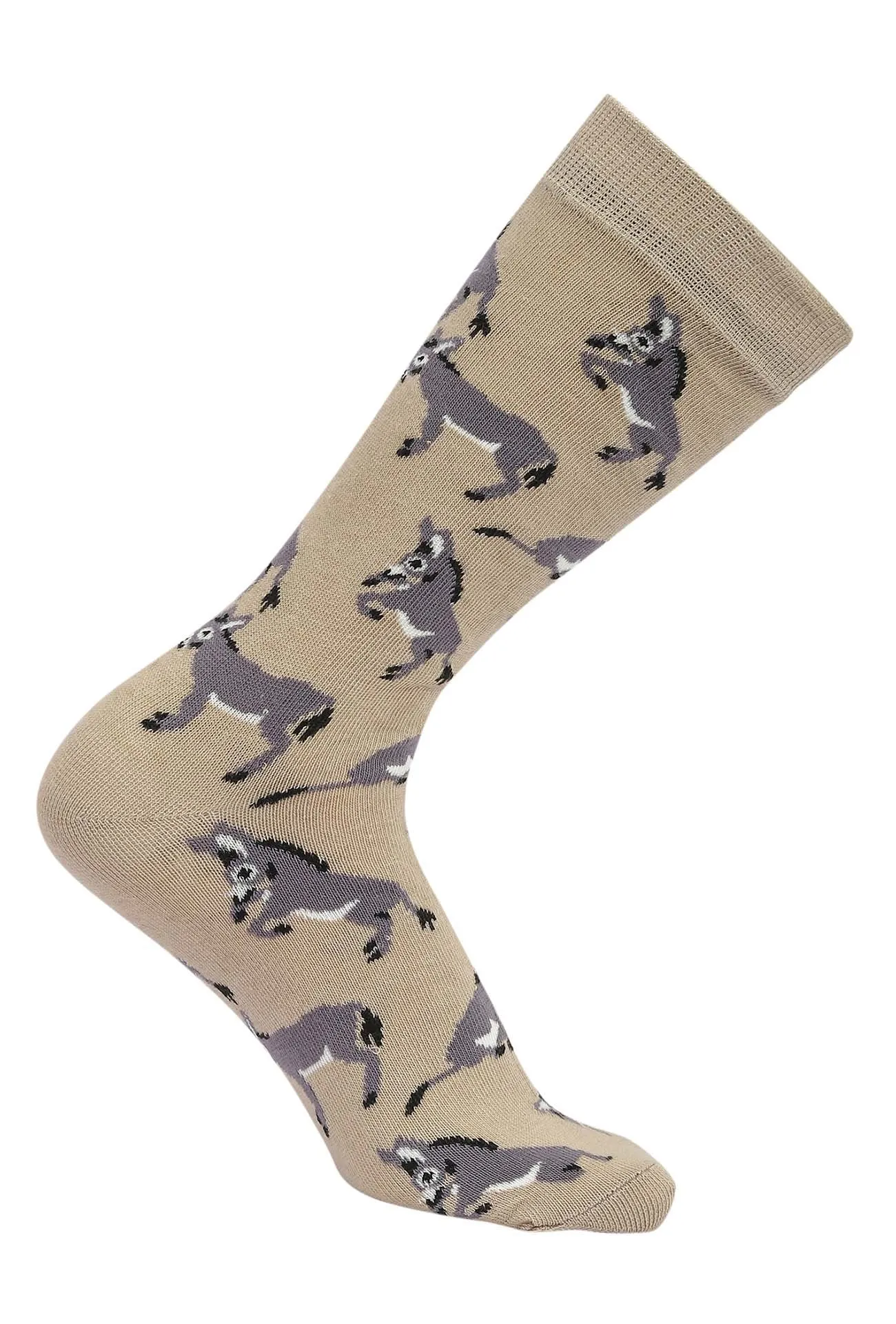 AWST Int'l Playful Donkeys Socks 6 pack