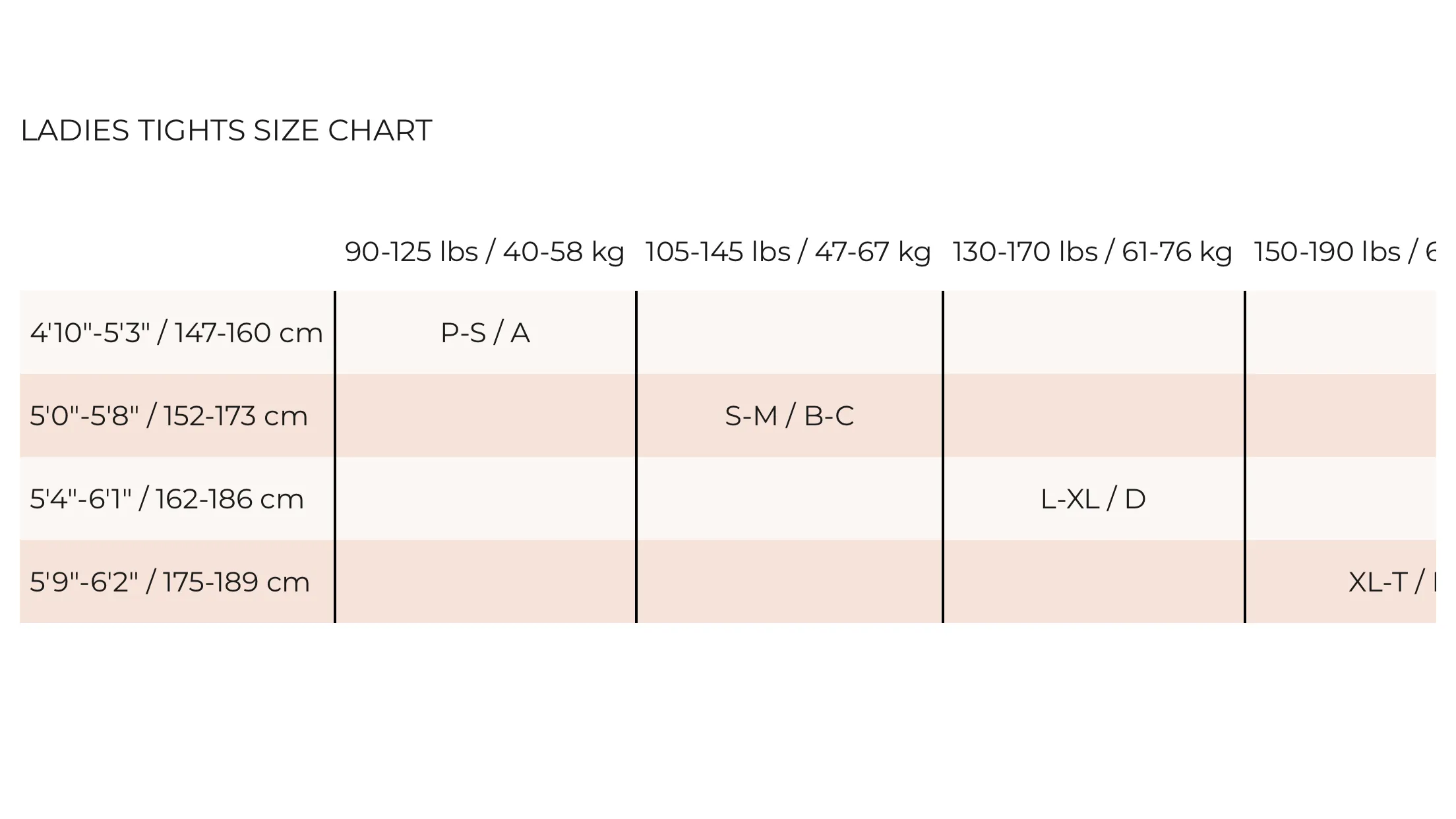 Bloch Contoursoft Adaptatoe Tights - Adult