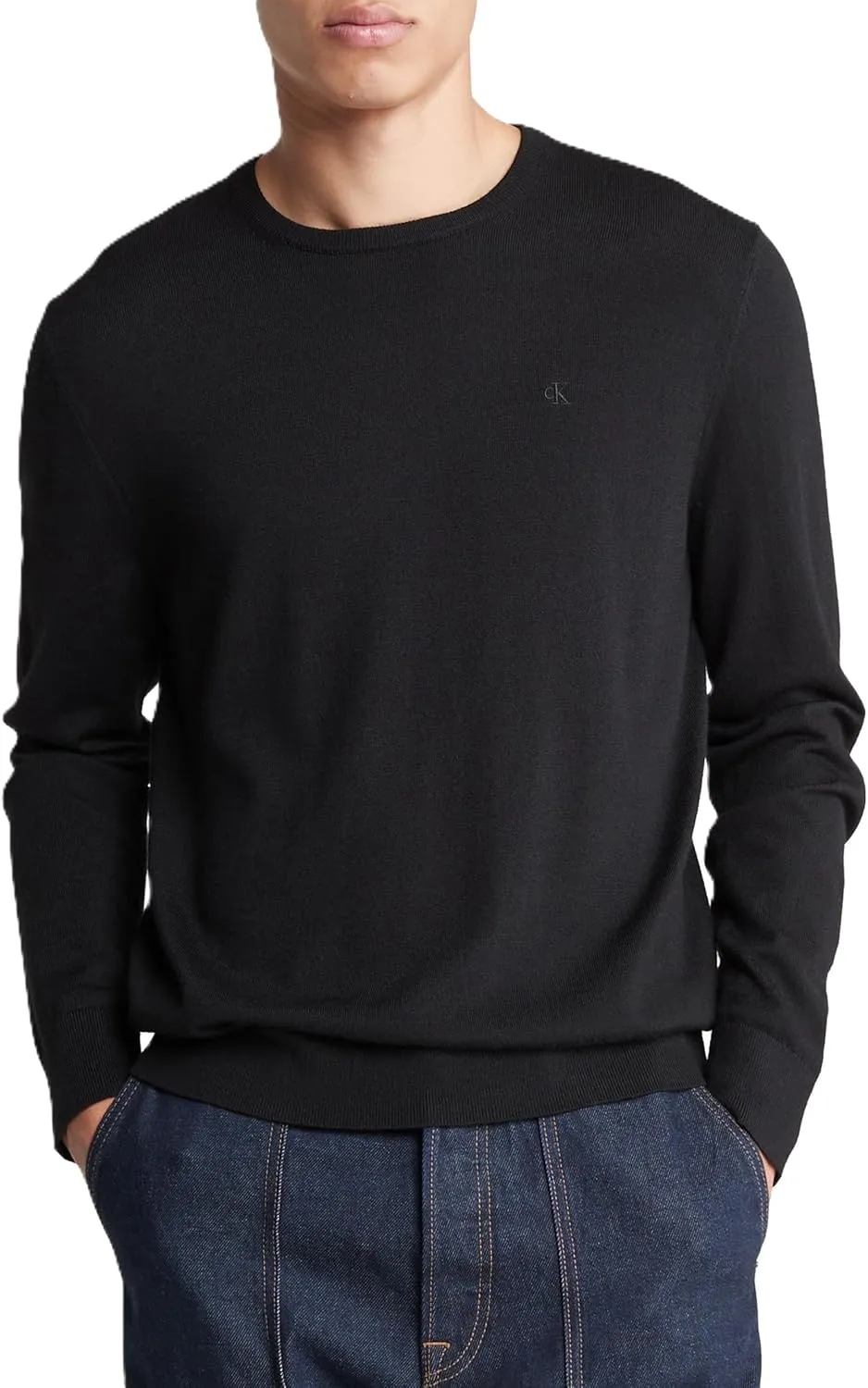 Calvin Klein Men's Extra Fine Merino Wool Sweater
