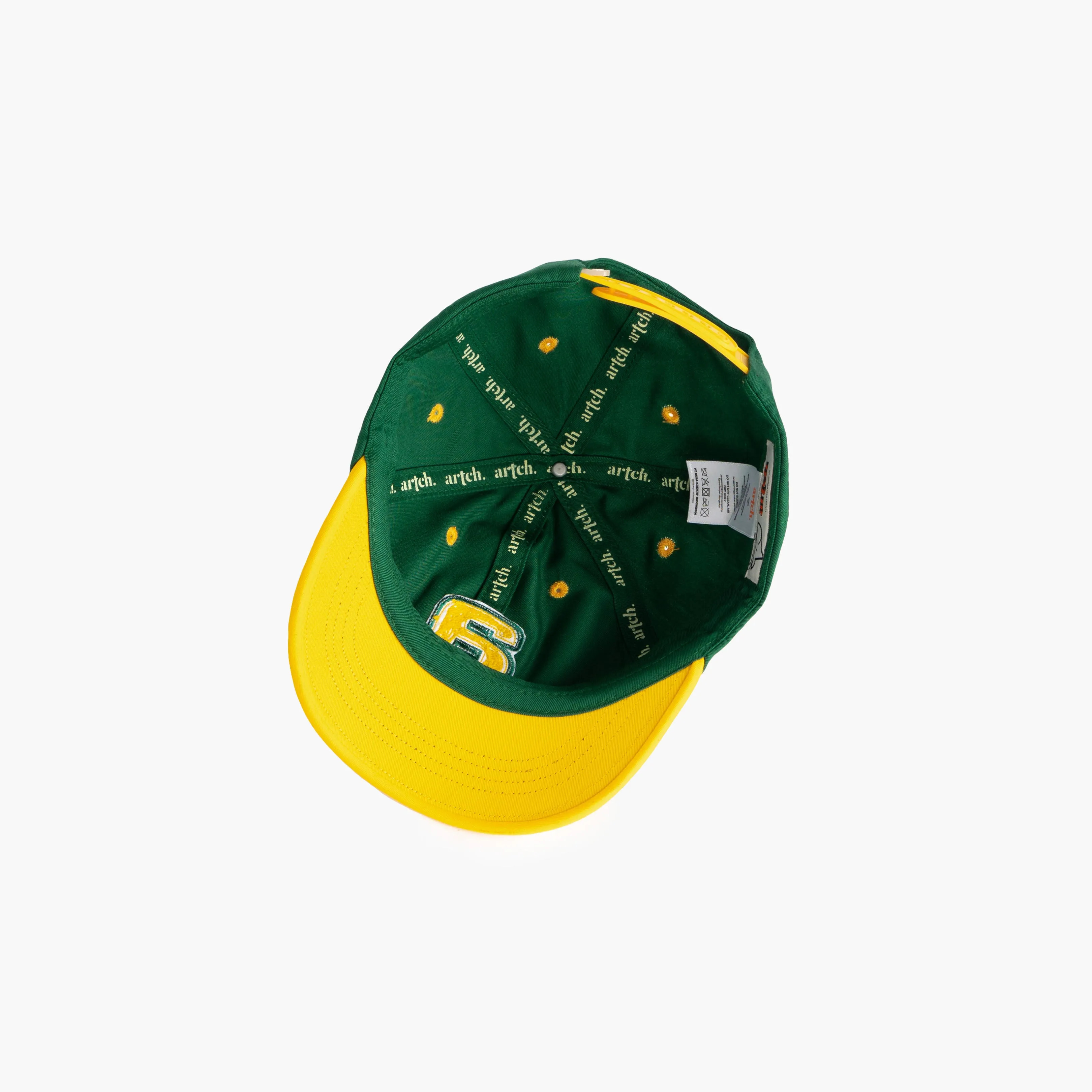 CAPS AND HATS - ARKANSAS GREEN YELLOW