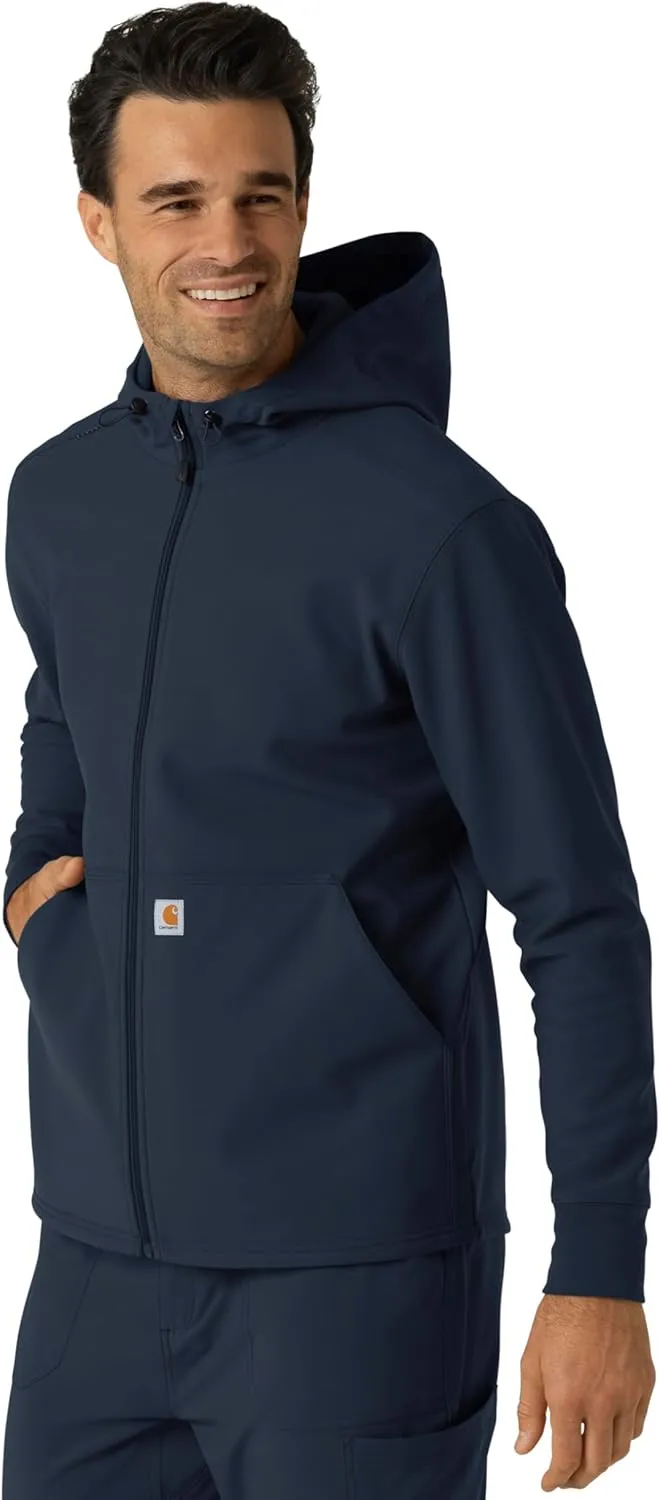 Carhartt Scrubs C84023 Rugged Flex Modern Fit Bonded Fleece Hoodie