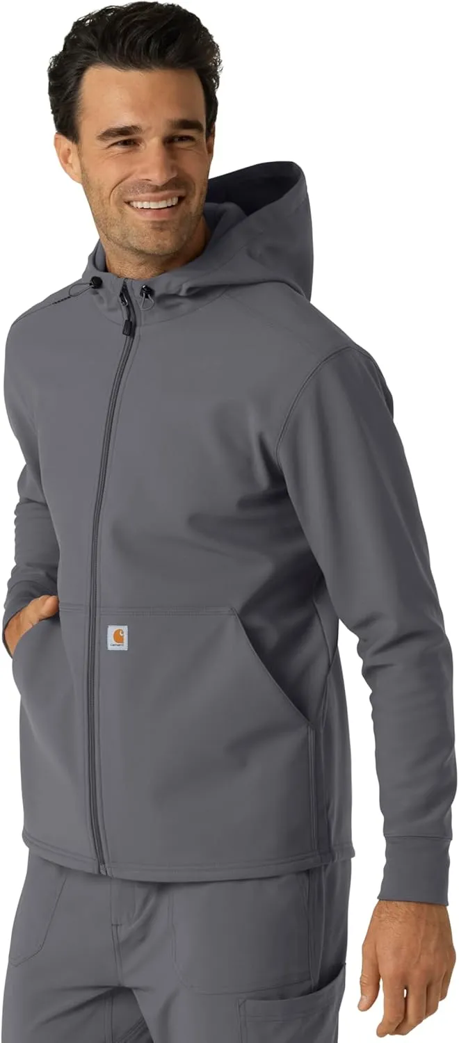 Carhartt Scrubs C84023 Rugged Flex Modern Fit Bonded Fleece Hoodie