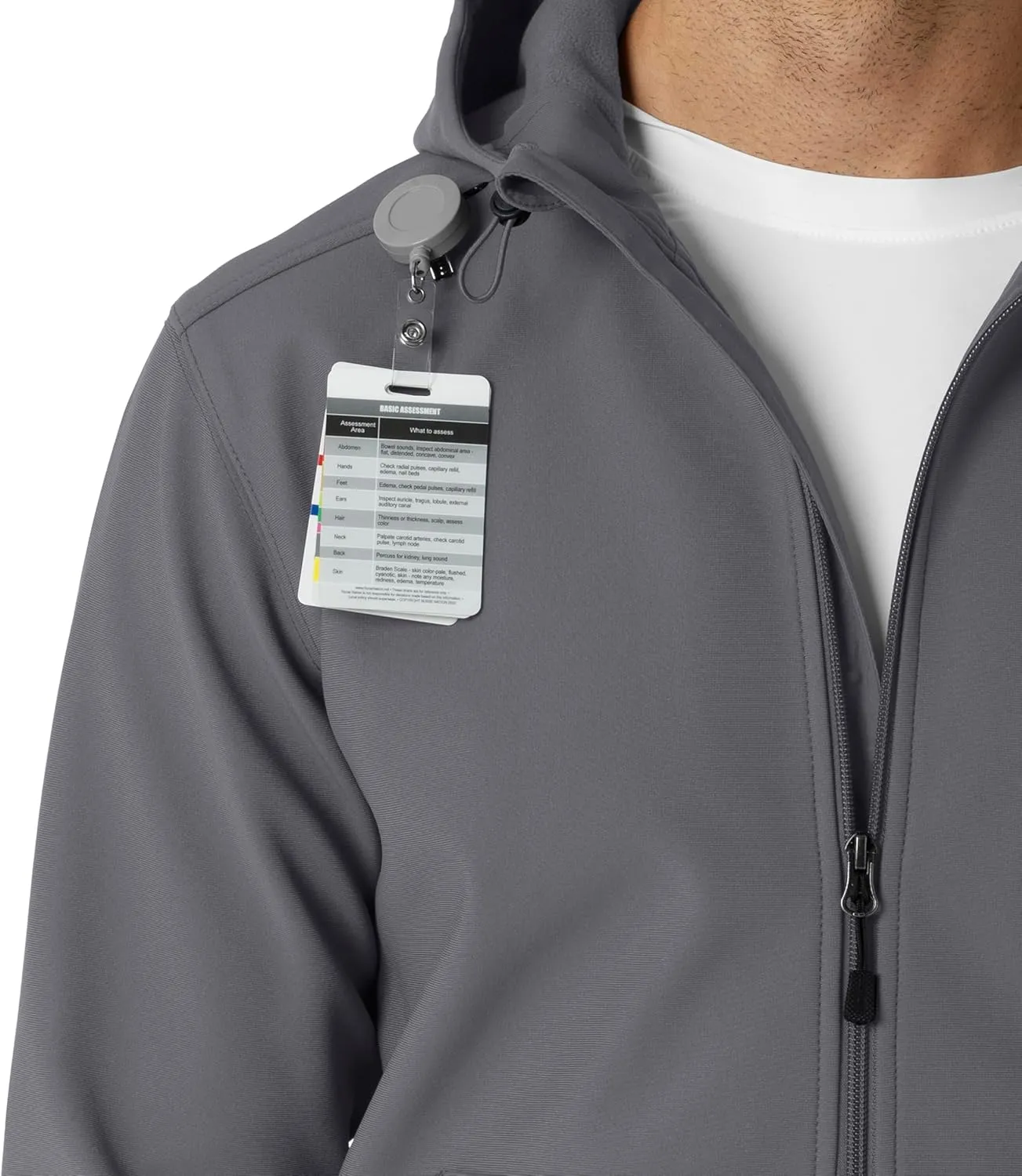 Carhartt Scrubs C84023 Rugged Flex Modern Fit Bonded Fleece Hoodie