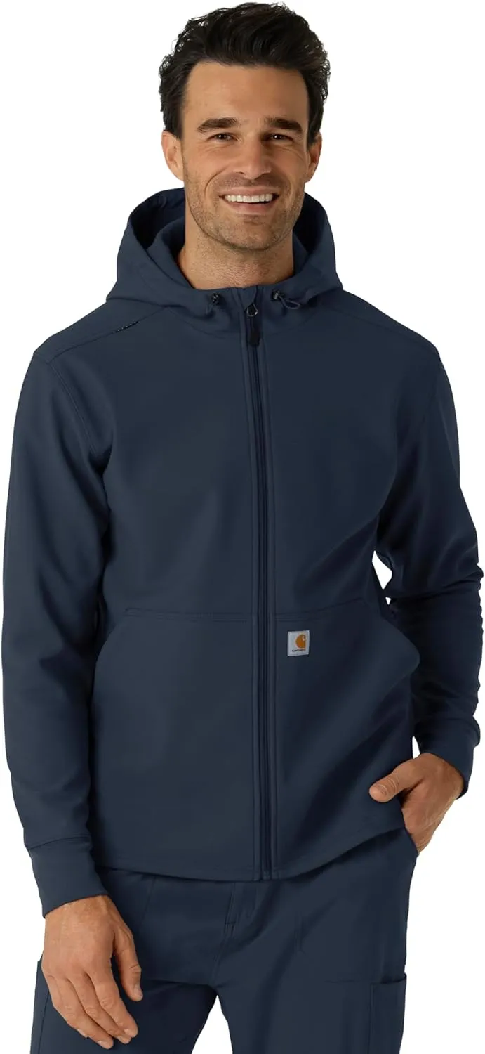 Carhartt Scrubs C84023 Rugged Flex Modern Fit Bonded Fleece Hoodie