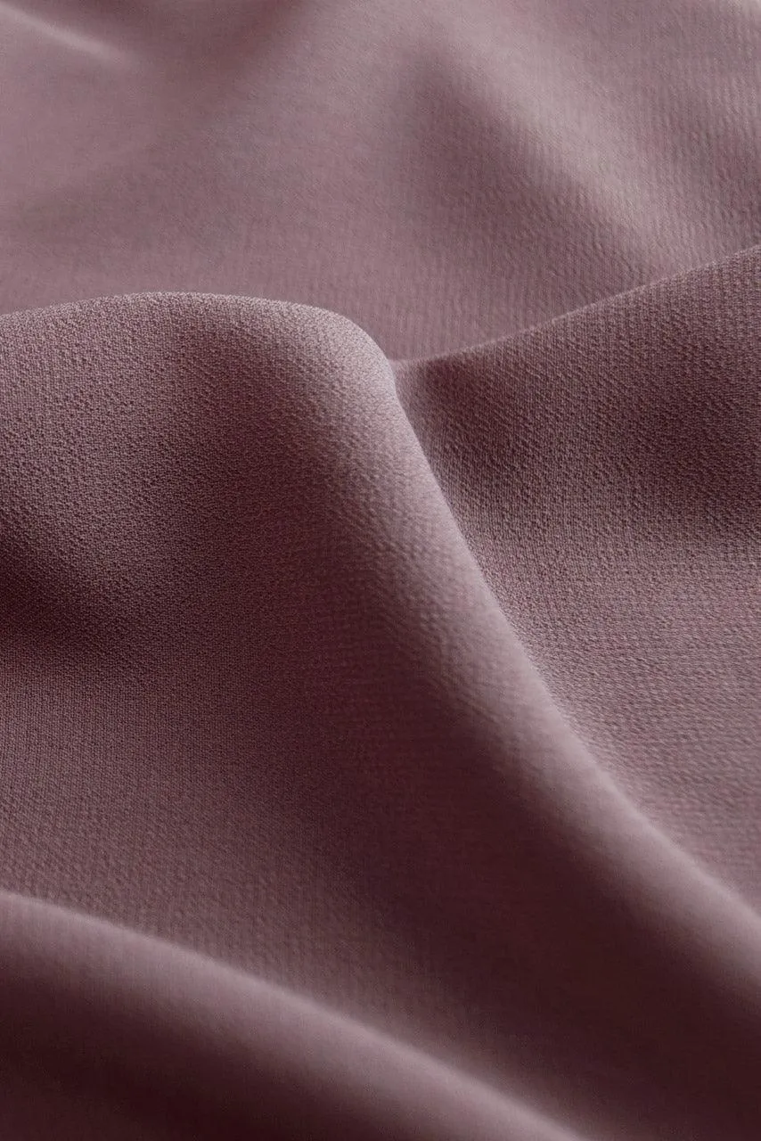 Classic Chiffon Hijab - Lilac Gray