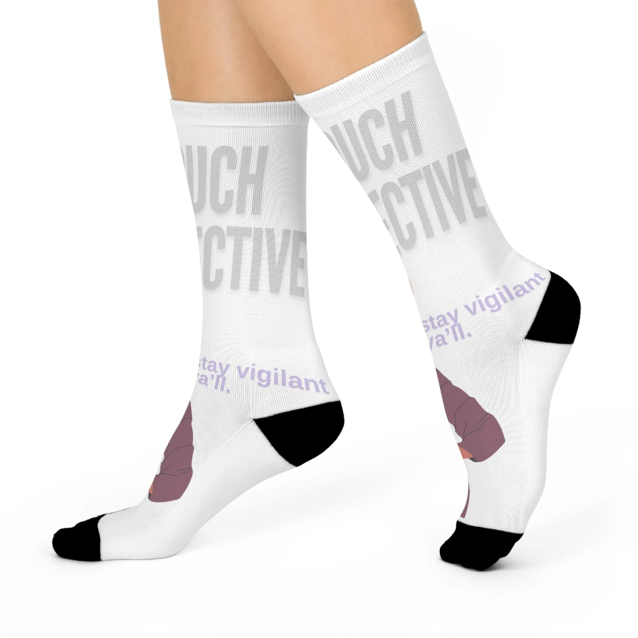 Crew Socks: Couch Detective Crew Socks