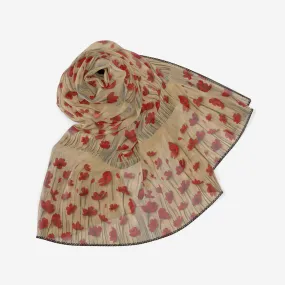 Falling Apart Chiffon Scarf