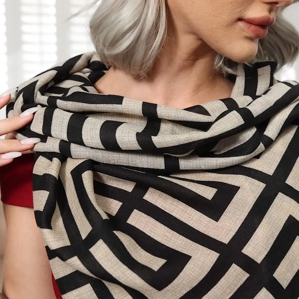 FINIZO Women's Scarves Lady Light Soft Fashion Solid Scarf Wrap Shawl for All Season