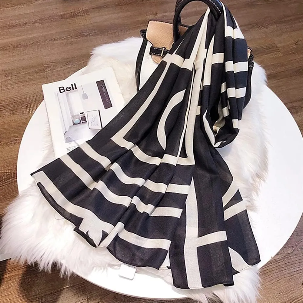 FINIZO Women's Scarves Lady Light Soft Fashion Solid Scarf Wrap Shawl for All Season
