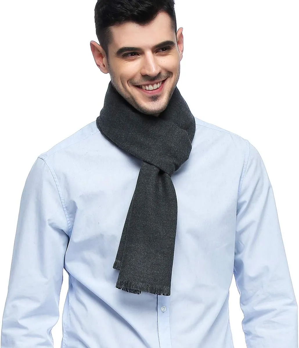 HOYAYO Mens Classic Warm Long Winter Scarf