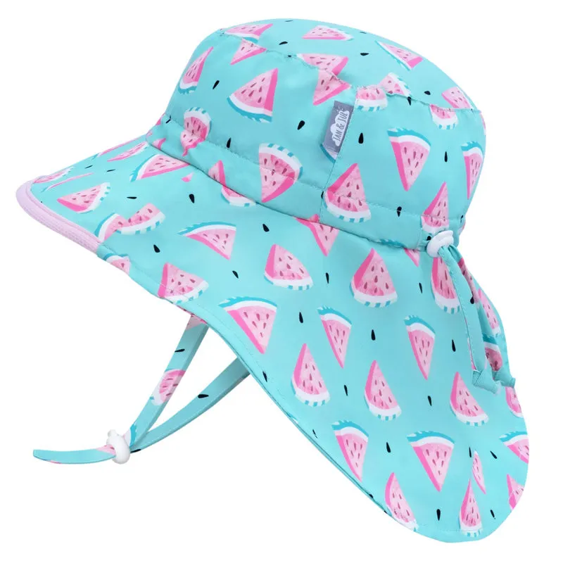Jan & Jul Gro-with-me Aqua Dry Adventure Hat - Watermelon