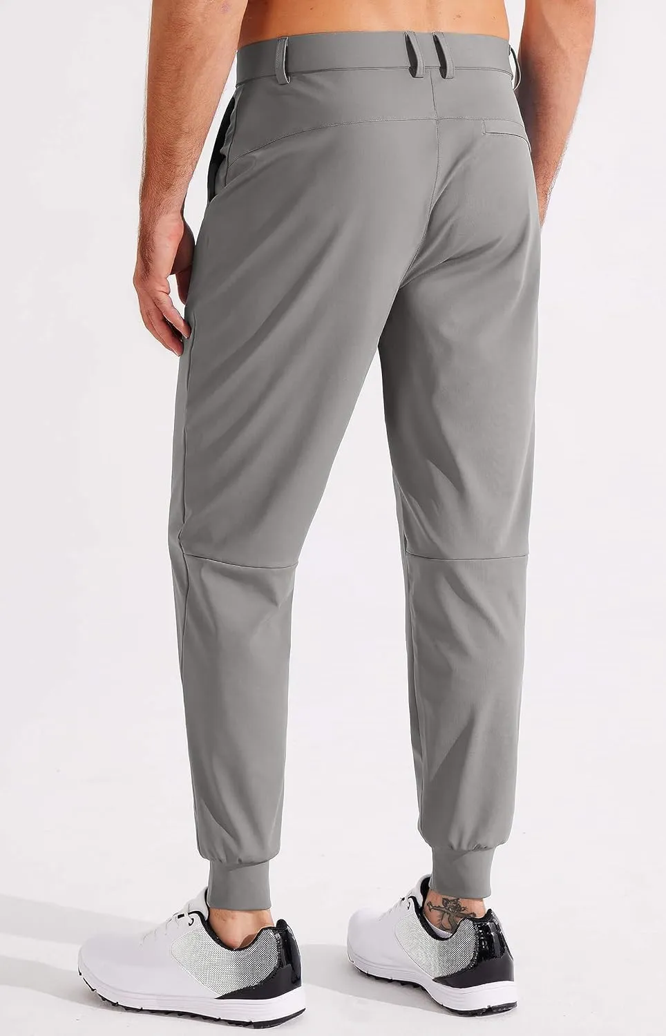 Libin Men's 4-Way Stretch Golf Joggers with Pockets, Slim Fit Sweatpants for Work Dress Pants Athletic Casual Yoga Pants