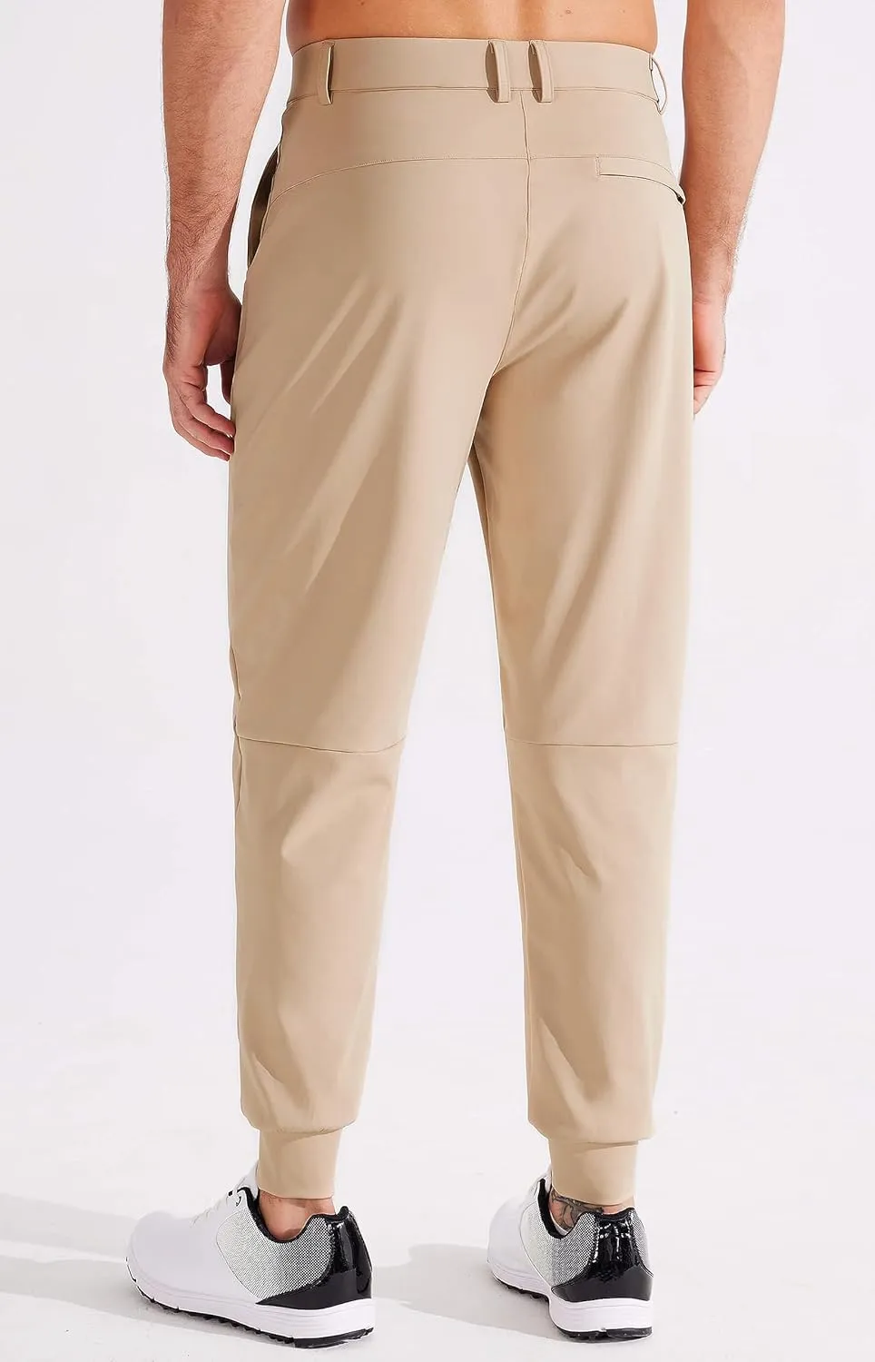 Libin Men's 4-Way Stretch Golf Joggers with Pockets, Slim Fit Sweatpants for Work Dress Pants Athletic Casual Yoga Pants