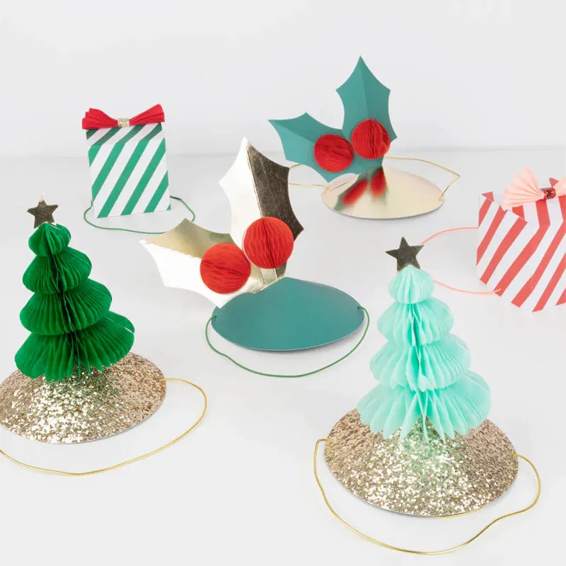 Meri Meri Mixed Christmas Party Hats