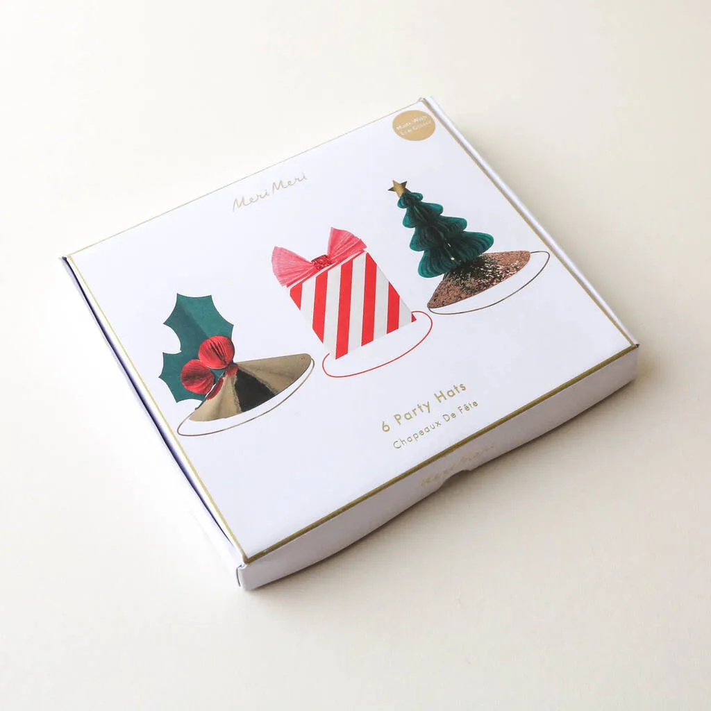 Meri Meri Mixed Christmas Party Hats