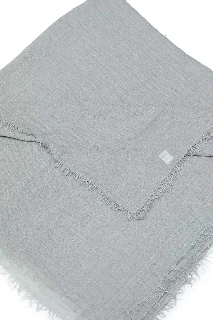 Moss Green Woven Oversize Scarf