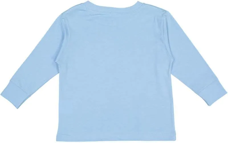 RABBIT SKINS Toddler 100% Cotton Fine Jersey Long Sleeve Tee (3302)