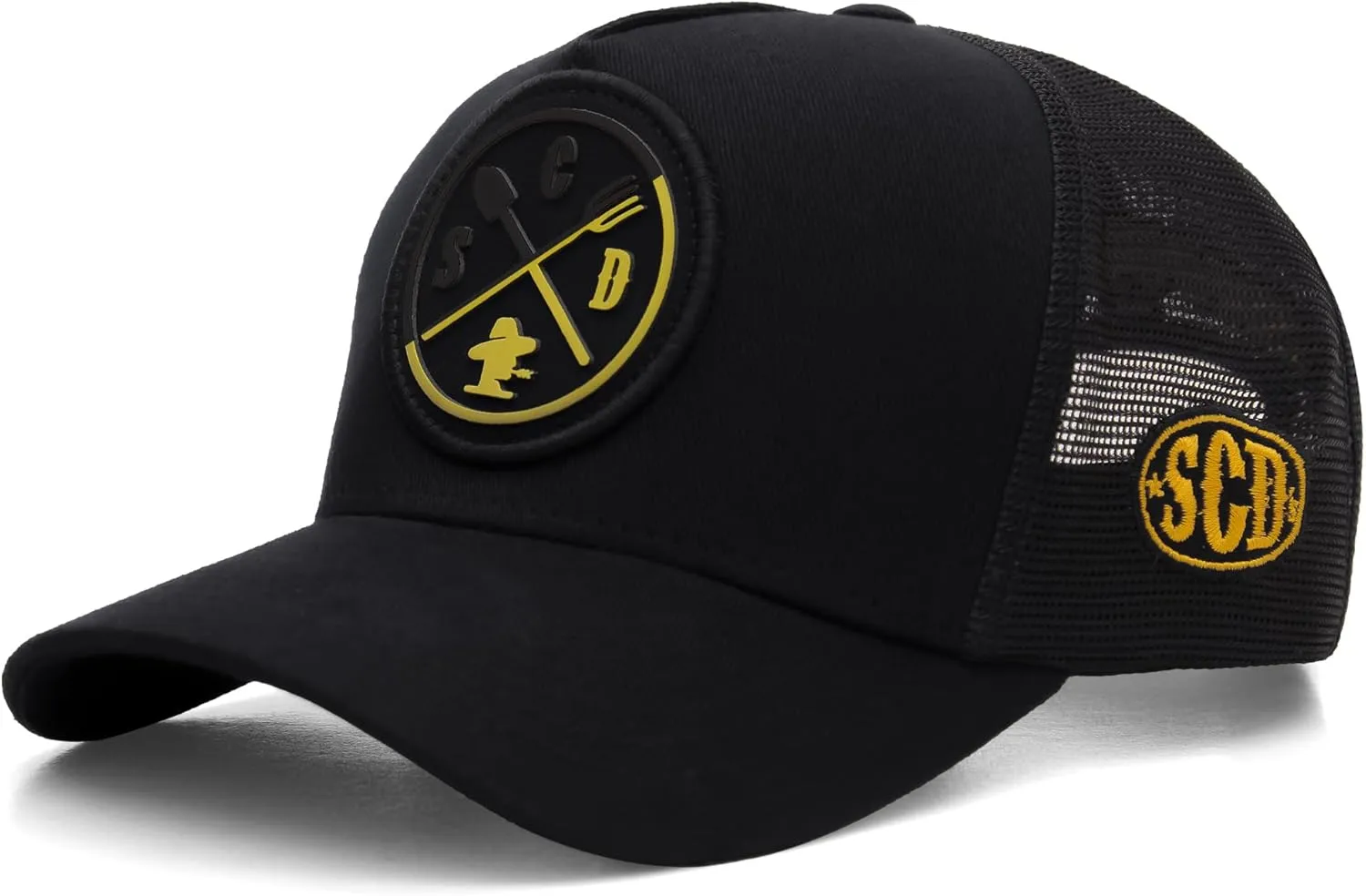 Sacudido's Mesh Back Cap - Changes Color in The Heat - for Men and Women Baseball Hat 5-Panel for Hunting & Hiking
