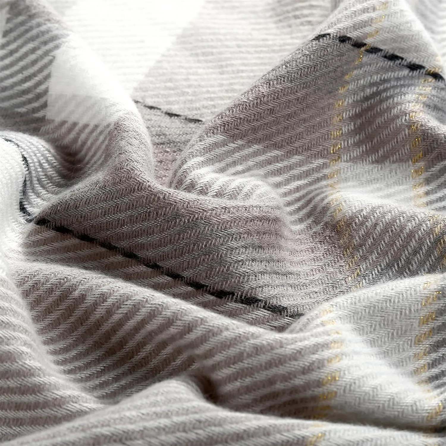 Scarf for Women Shawl Cashmere Feel Plaid Scarves Pashmina Wraps Winter Scarf for Evening Wedding Bridesmaid Gifts