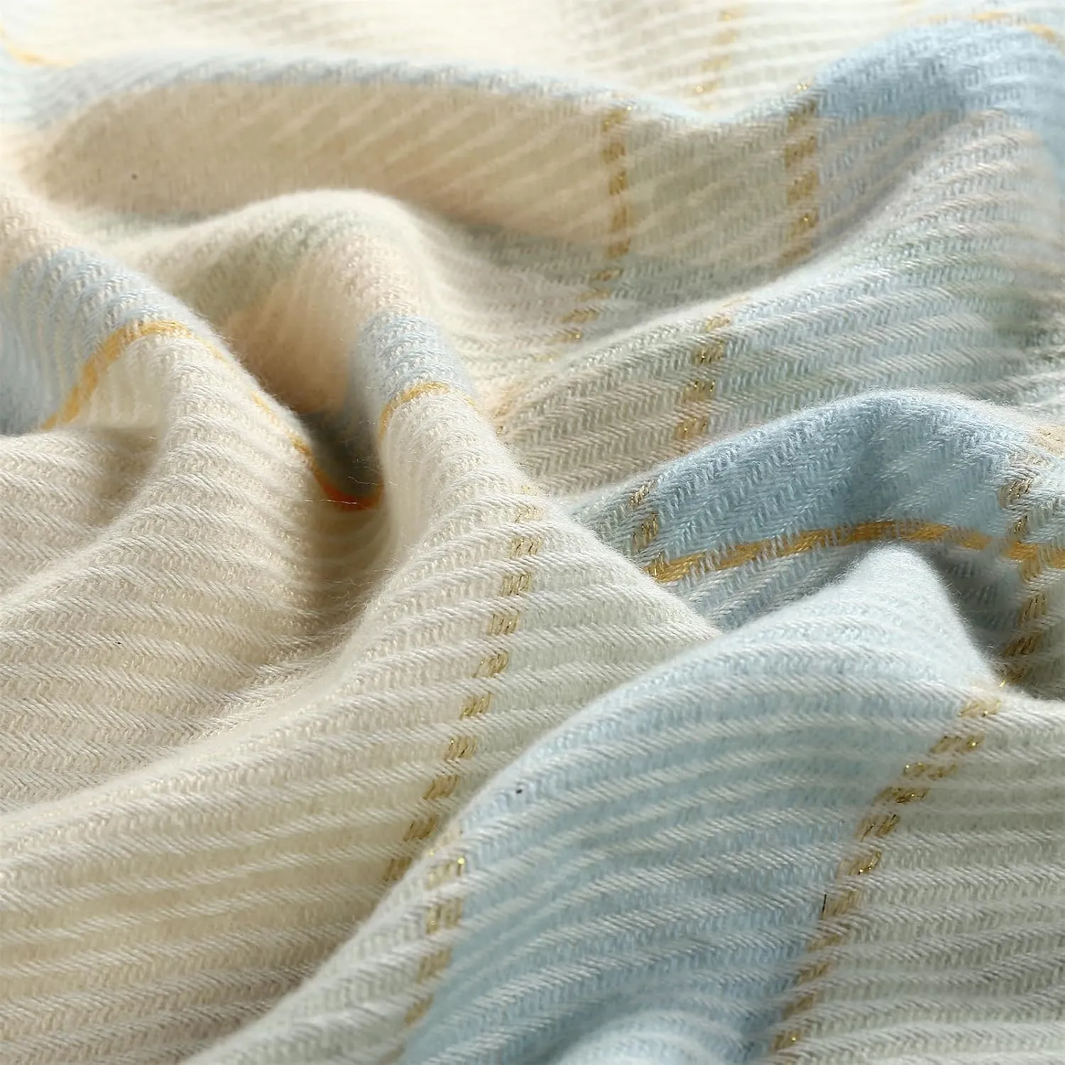 Scarf for Women Shawl Cashmere Feel Plaid Scarves Pashmina Wraps Winter Scarf for Evening Wedding Bridesmaid Gifts