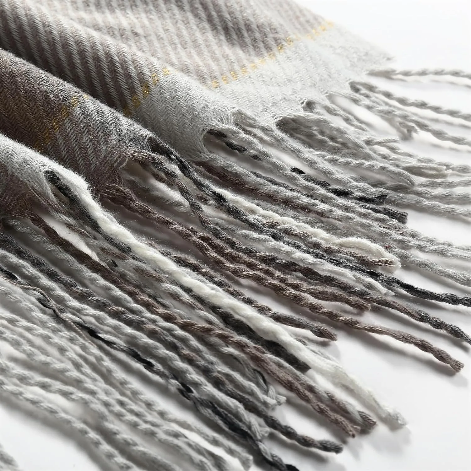 Scarf for Women Shawl Cashmere Feel Plaid Scarves Pashmina Wraps Winter Scarf for Evening Wedding Bridesmaid Gifts