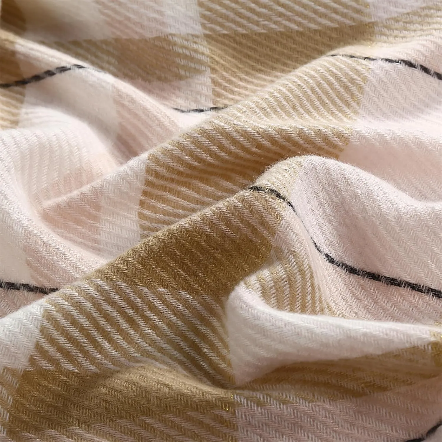 Scarf for Women Shawl Cashmere Feel Plaid Scarves Pashmina Wraps Winter Scarf for Evening Wedding Bridesmaid Gifts