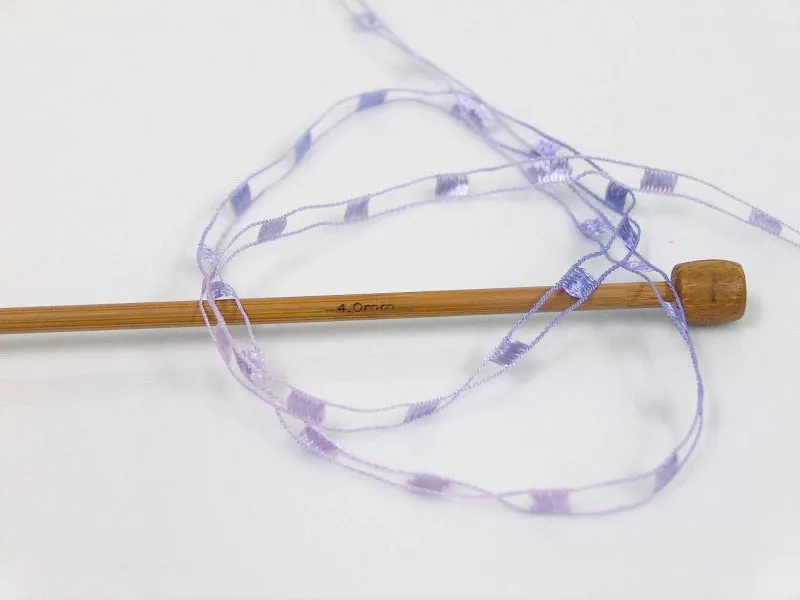 Trellis Ladder Yarn - Lilac (mini)