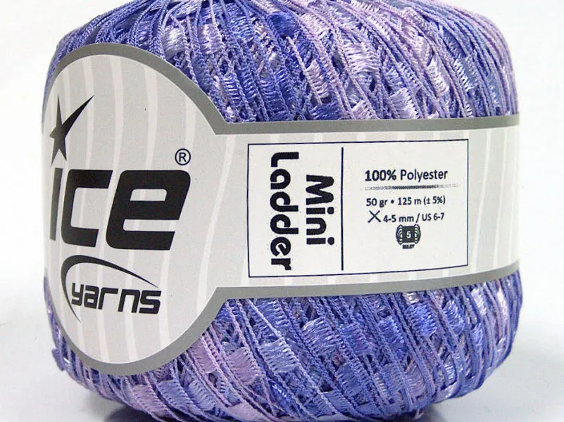 Trellis Ladder Yarn - Lilac (mini)