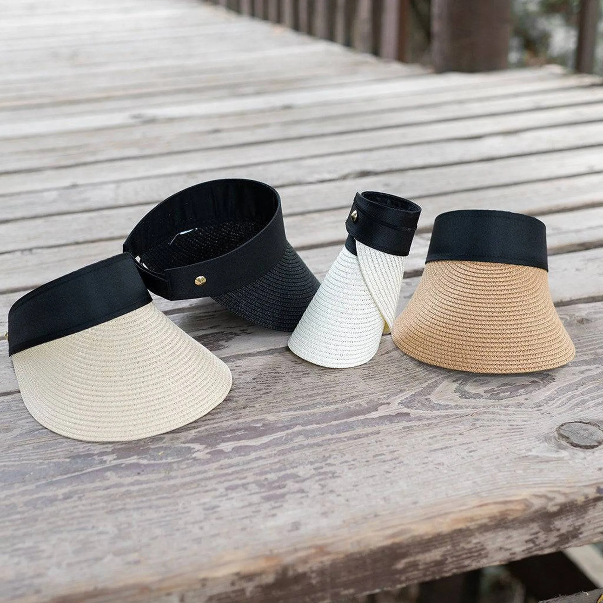 Truly Contagious Adventure Rollable Straw Visor