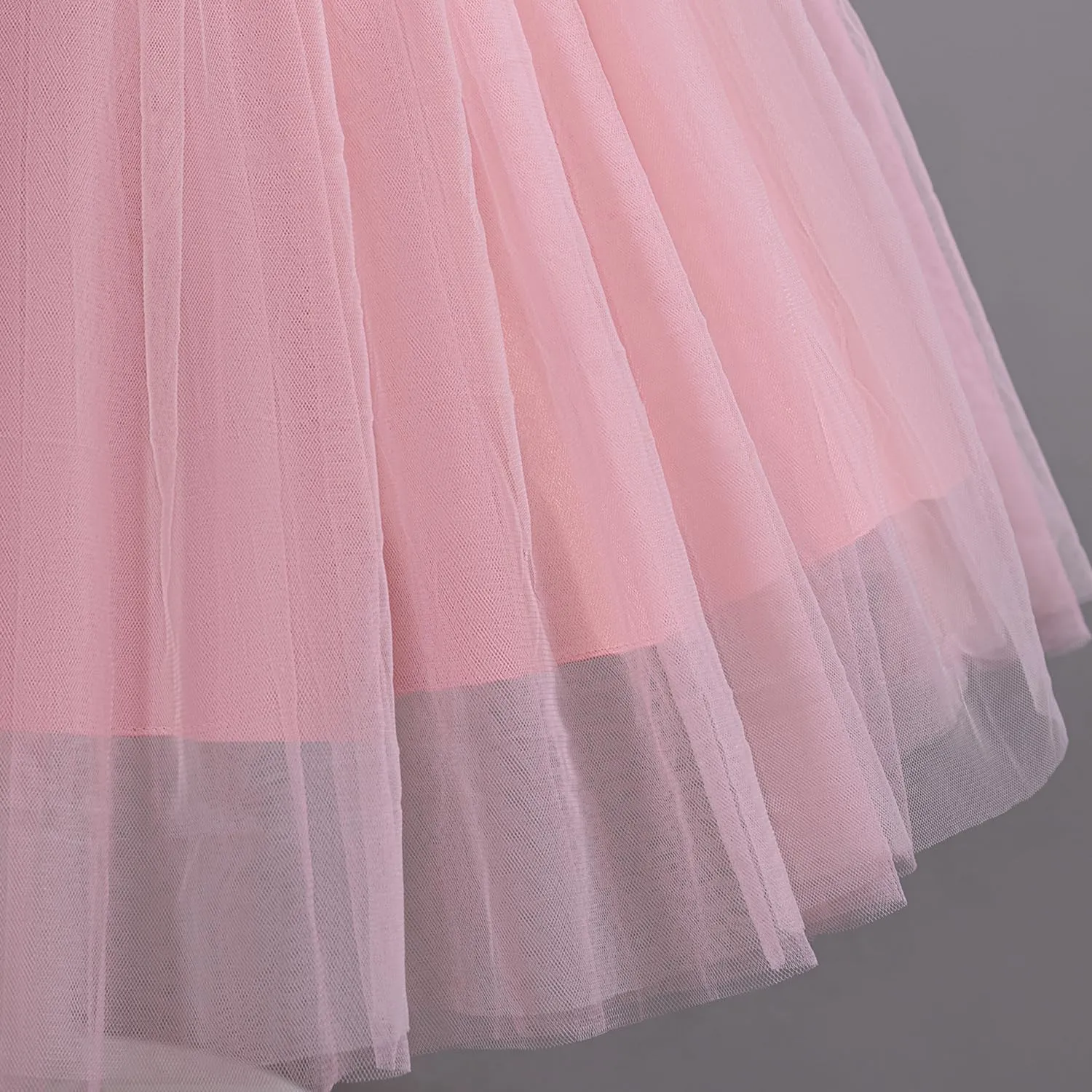 TTYAOVO Pageant Girl Dress Elegant Birthday Party Princess Gown