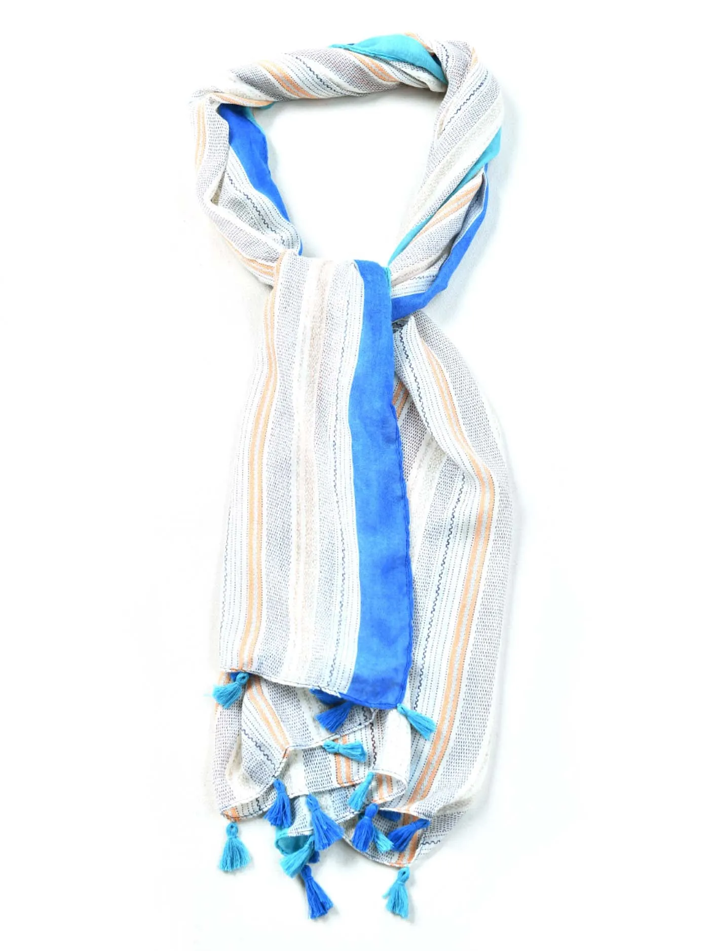Viscose Tassel Printed Scarf