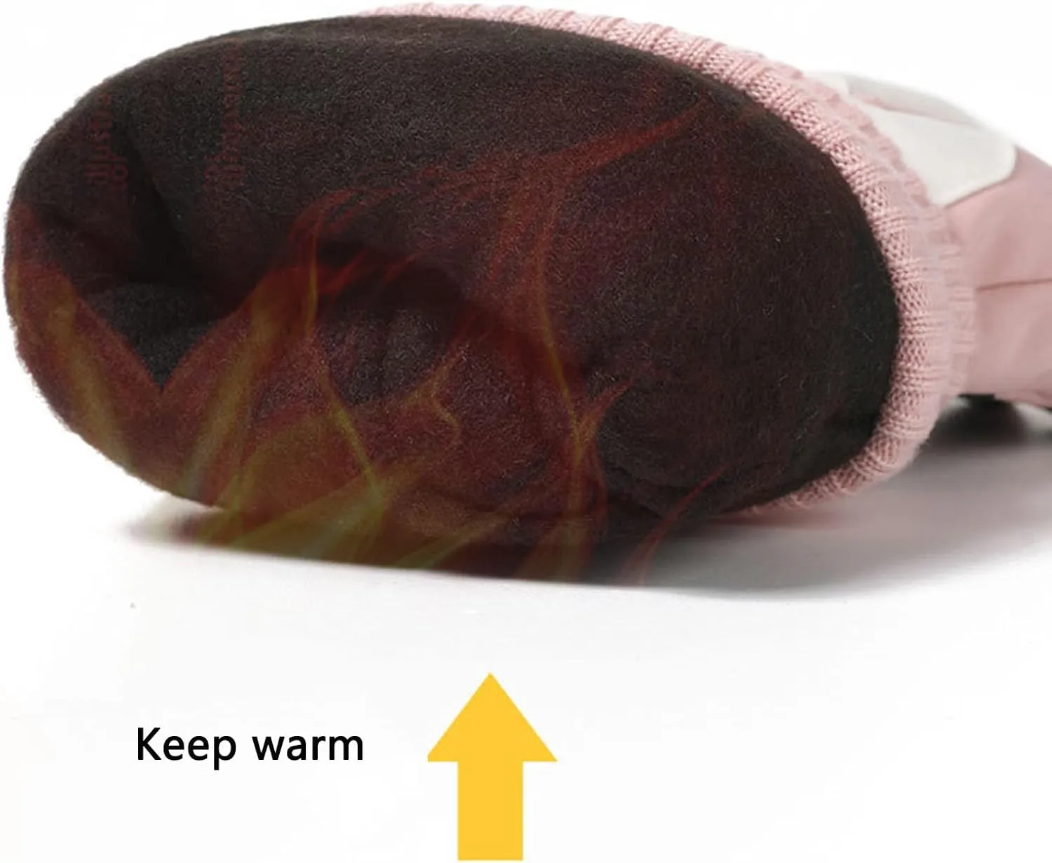 Warm Gloves for Women, Waterproof Winter Gloves, Touch Screen & Anti Slip Gloves, Thermal Gloves for Driving Cycling Hiking,1