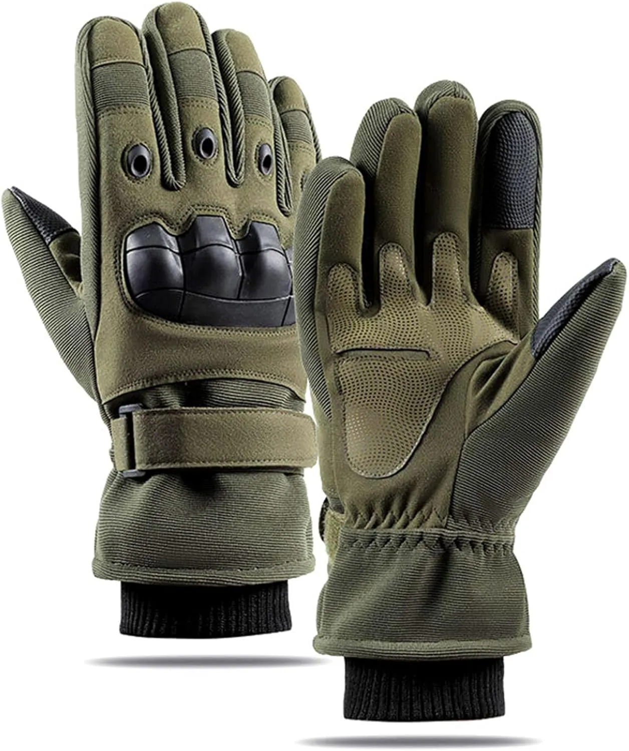 Winter Gloves, Men Women Touchscreen Ski Gloves 3M Thermal Snow Gloves with Windproof Cuff Cold Weather Gloves for Cycling Running Hiking Snowboarding Skiing