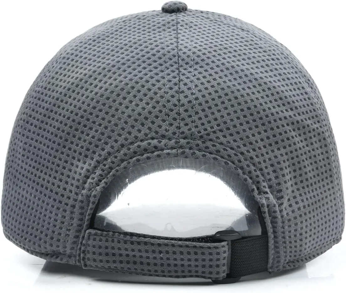 Zylioo Oversize XXL Baseball Cap,Long Brim Mesh Cap for Big Heads 22"-25",Large Summer Sun Hat