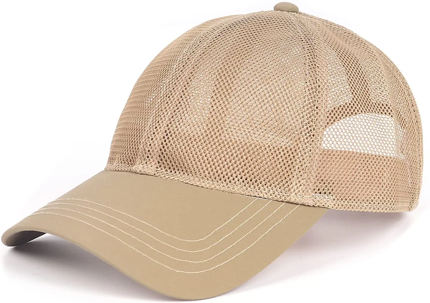 Zylioo XXL Oversize Baseball Mesh Cap,Breathable Cool Running Hat,Adjustable Summer Caps for Big Heads 21.5"-25.5"