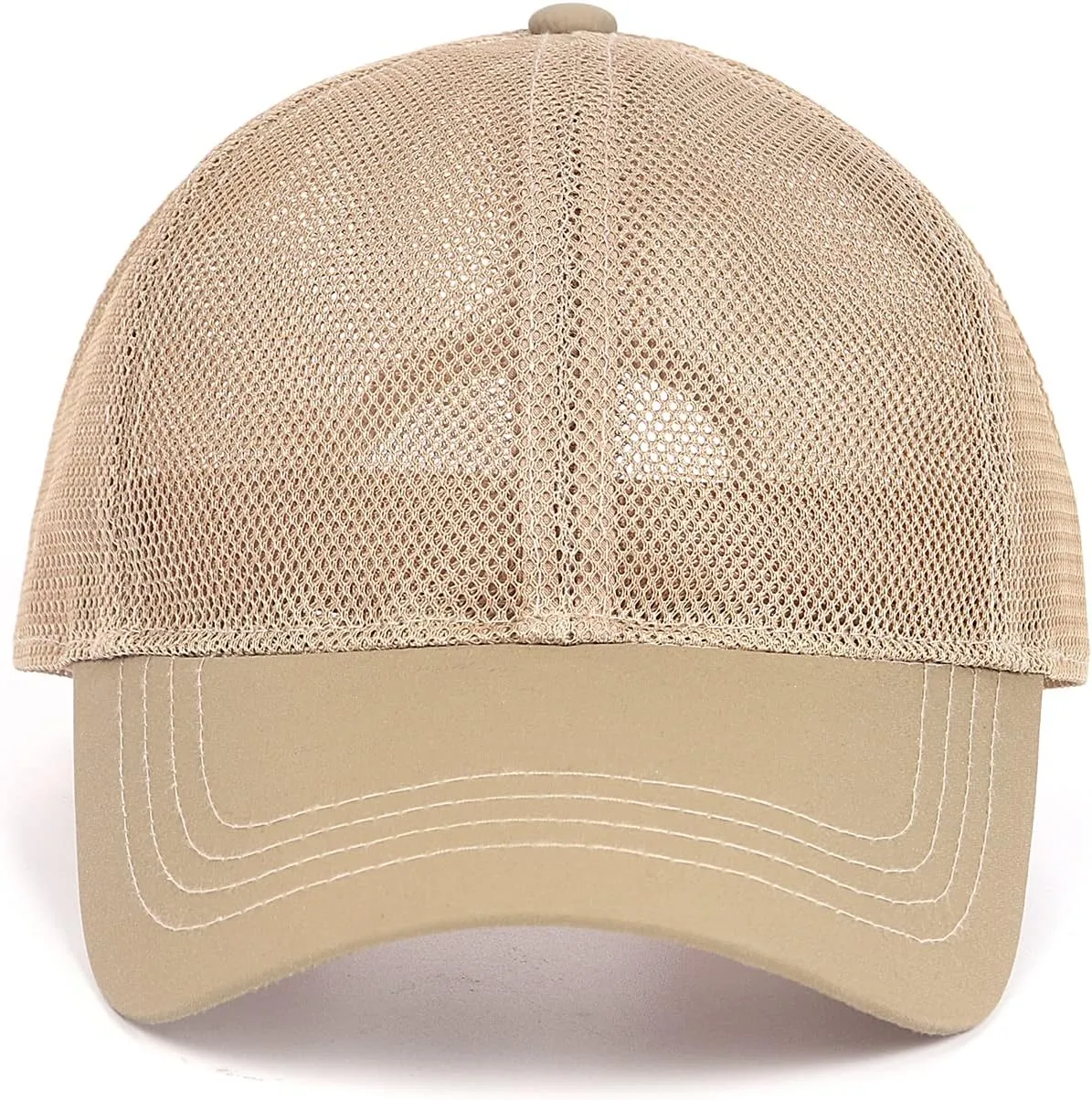 Zylioo XXL Oversize Baseball Mesh Cap,Breathable Cool Running Hat,Adjustable Summer Caps for Big Heads 21.5"-25.5"